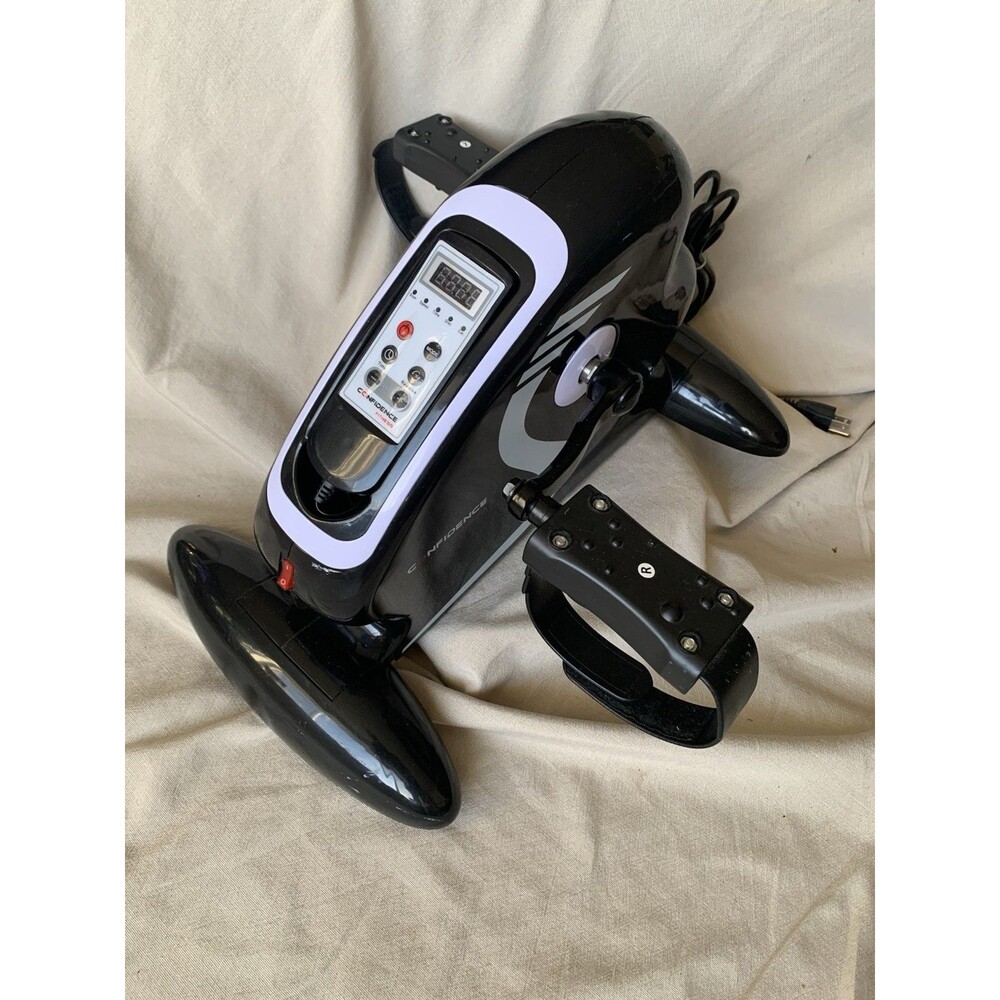 Confidence Fitness Programmable Electric Under DeskMini Exercise Bike/Foot Pedal